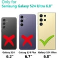 thumbnail image 2 of for Samsung Galaxy S24 Ultra Case Magnetic Clear with Camera Lens Protector Full Protection MagSafe Electroplated Silicone Slim Fit Shockproof Protective Case Cover 6.8 Inch - Silver, 2 of 11