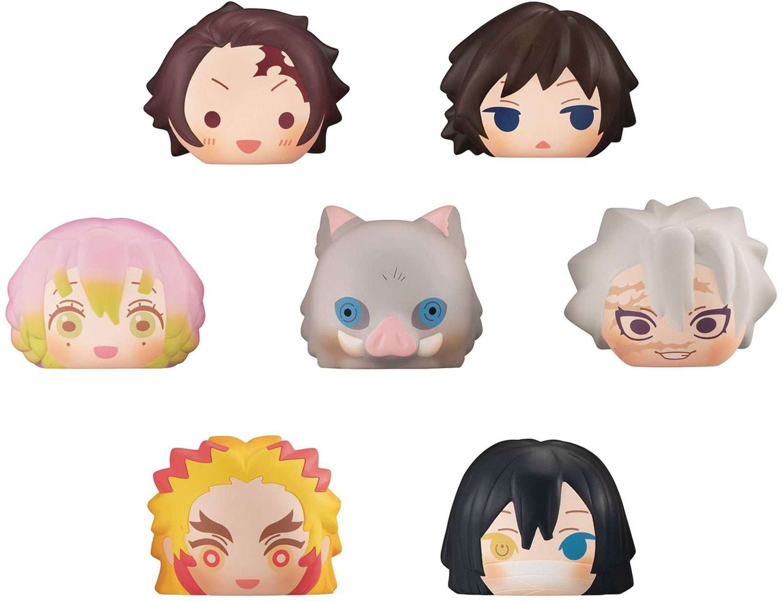 Demon Slayer Chimi Mega Buddy Fluffy Squeeze Bread Blind Box (Wave 2)