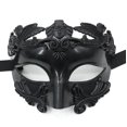 thumbnail image 2 of 1 máscara de mascarada para hombres – máscara veneciana de media cara para baile de máscaras Mardi Gras fiesta de Halloween, 2 of 3