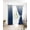 Blue, variant on Beige Brown Ombre Blackout Curtains 84 Inches Long for Bedroom, Modern Abstract Art Gradient Aesthetics Thermal Insulated Room Darkening Black Out Window Curtain Panels Grommet Drapes for Living Room