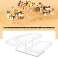 thumbnail image 4 of MOMOJIA Clear 3 Level Dessert Display Shelf Modern Acrylic Structure For Celebration Event, 4 of 10