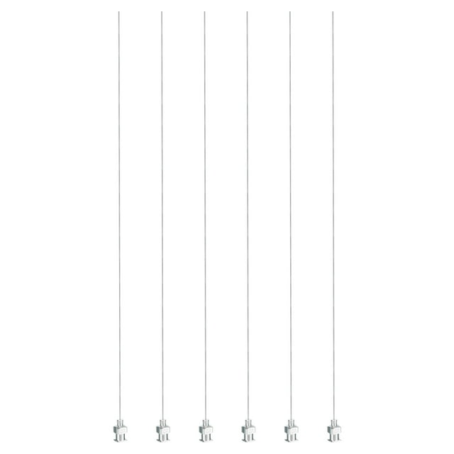 Unique Bargains 6 Pcs 23G 10 Inch Blunt Tip Dispensing Needle with Lure Lock for Refilling Liquid Inks Adhesives