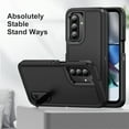 thumbnail image 5 of For Samsung A26 Case Military Grade Dual Layer Shockproof Phone Cover Build With Kickstand Dustproof Drop Proof Protective Case for Galaxy A26 6.7"(Black), 5 of 8