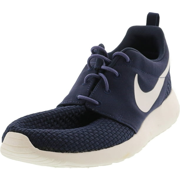 Nike Men s Roshe One Se Obsidian Sail Blue Silver Ankle High