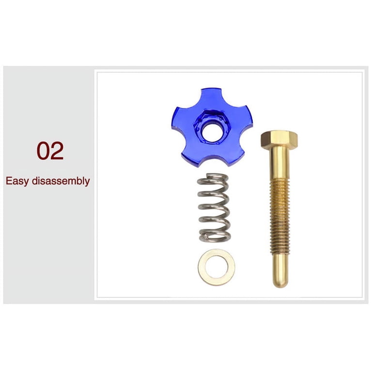 FXCNC Air/Fuel Mixture Screw Adjuster Tool For Mikuni VM26 30mm Carburetor – Red Billet Aluminum