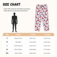 thumbnail image 2 of Salouo Forest Mushrooms1 Print Women's Pajama Pants Casual Loose Sweatpants PJs Flowy Pants Drawstring Palazzo for Women Wide Leg Pants Lounge Pajama -Small, 2 of 8
