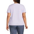thumbnail image 2 of Lands' End Women's Plus Size Relaxed Supima Cotton T-Shirt, 2 of 3