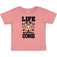 thumbnail image 3 of Inktastic Life is Better with a Corgi Boys or Girls Baby T-Shirt, 3 of 5