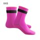 thumbnail image 4 of Sonducket 1 par de calcetines de buceo de neopreno a prueba de arañazos, transpirables, tipo de pegatina suave, calcetines de natación Deportes acuáticos Rosa XXS, 4 of 6