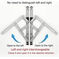 thumbnail image 3 of Window Hinge, Casement Window Hinge, Window Brace, Window Latch, Window Bracket, Friction Brace Hinge, Stainless Steel, Sus304, 12 Inch (1 Pair), 3 of 5