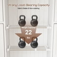 thumbnail image 2 of No Drill Expandable Closet Shelf, Adjustable Storage Organizer, Space Saver for Wardrobe, 2 of 7