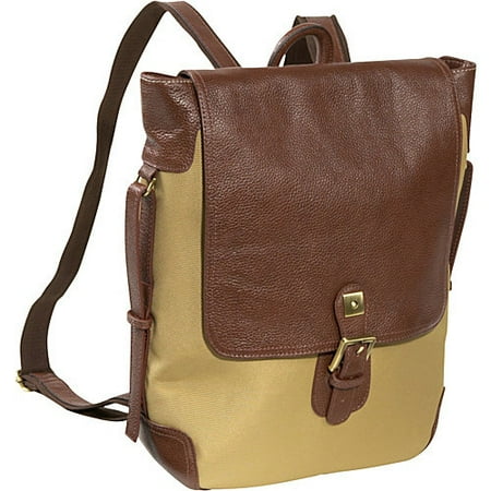 AmeriLeather Two-tone Backpack