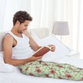 thumbnail image 5 of Honiee Lilies Flowers for men - a sleek fusion of Straight Pajama Pants, versatile Lounge Pants, and cozy Sleepwear, all rolled into one-Large, 5 of 6