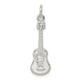 thumbnail image 4 of 925 Sterling Silver Guitar Charm Pendant, 4 of 5
