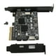 thumbnail image 2 of Tarjeta PCIE Computadora PCIE 3.0 a USB3.0 Velocidad de transferencia de 10 Gbps Tarjeta de expansión de interfaz completa PCIE, 2 of 5