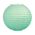 thumbnail image 1 of Beistle 54570-Mg 3 Piece 9.5" Paper Lanterns, Mint green, 1 of 1