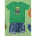 thumbnail image 3 of Square Robot T-Shirt Juniors -Image by Shutterstock,  x-Small, 3 of 4