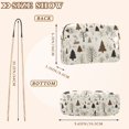 thumbnail image 4 of FORMRS Women Crossbody Purse with Chain Strap Vegan Leather Shoulder Handbag, Winter Forest, 4 of 7