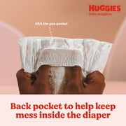 Huggies Little Snugglers Hypoallergenic and Latex-Free Diapers, Size 3, 136 Count
