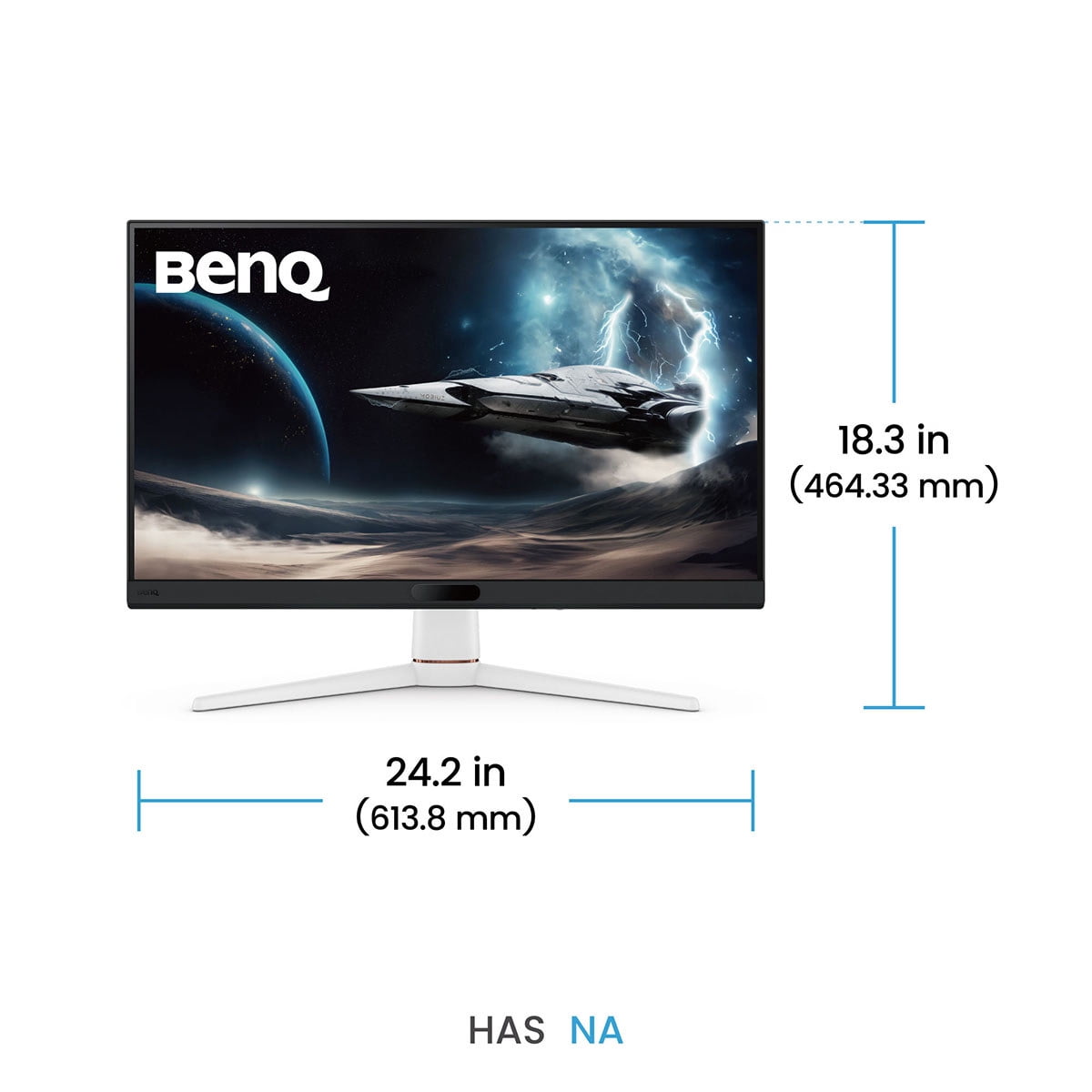 BenQ MOBIUZ EX271 27" 16:9 Full HD 180Hz IPS LED HDR Gaming Monitor, White