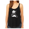 thumbnail image 1 of LA Pop Art Women's Premium Word Art Flowy Tank Top - ENDANGERED SPECIES, 1 of 2