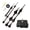 Black shaft 18 thread, variant on Tibvox Quiet Quartzs Clock Motor Replacement Set Long Shaft High Torque Clock Movement with 2 Pack Hands and Mounting Hardware