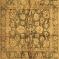 thumbnail image 1 of Ahgly Company Indoor Square Oriental Brown Traditional Area Rugs, 3' Square, 1 of 4