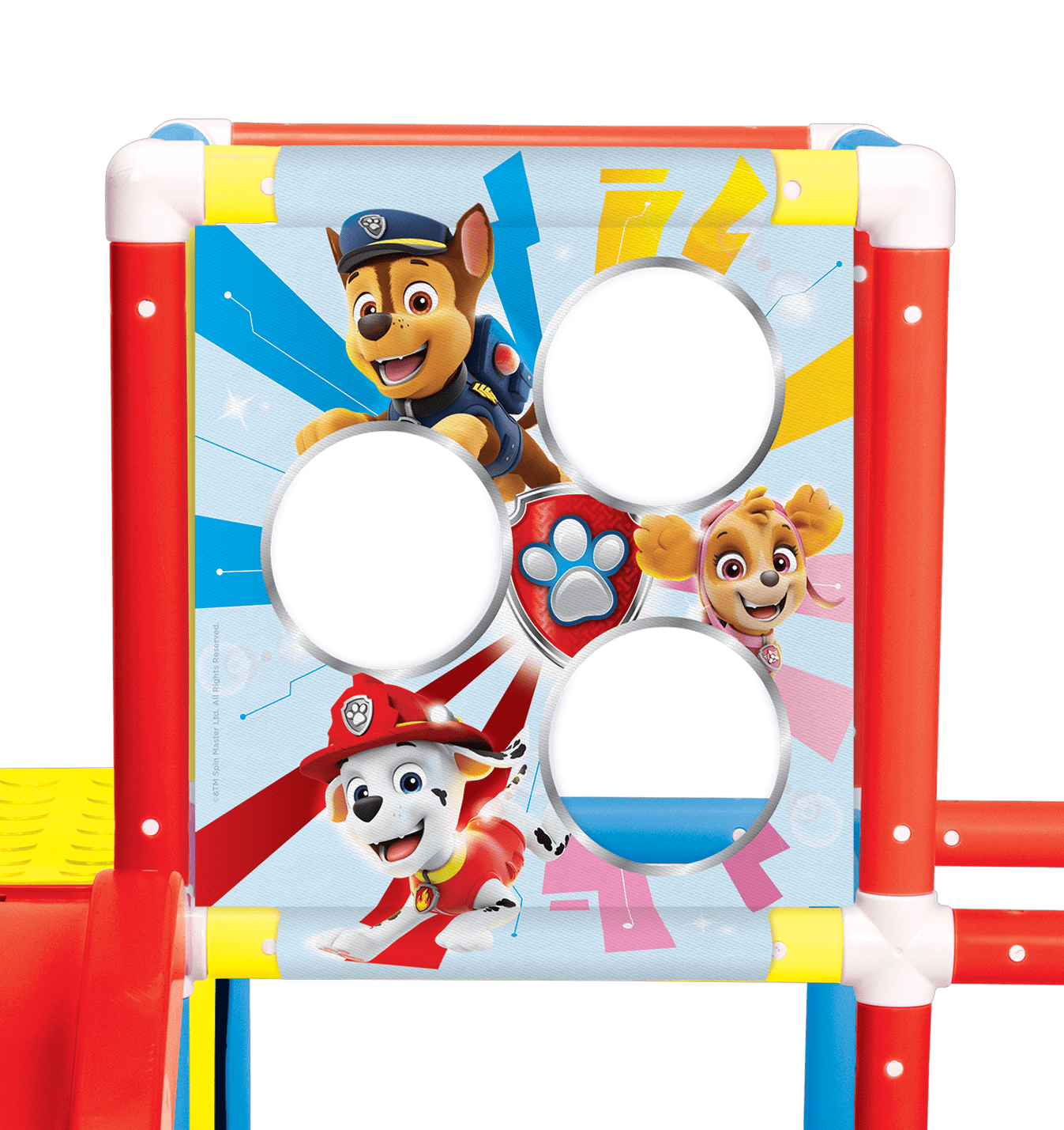 Paw Patrol Children's Indoor and Outdoor Jungle Gym with Slide for Children Ages 2 to 6 Years