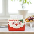 thumbnail image 3 of Christmas Tissue Box Cover Non-Woven Fabric Holiday Themed Print Decorative Holder for Living Room Table Desk Party Decor(Multicolor-A), 3 of 6