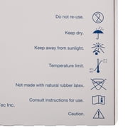 Aquacel Foam Dressing 5.5 x 8 Heel with Border Waterproof Film Backing 420625 5 per Box