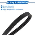 thumbnail image 4 of Cinturón de transmisión V-Belt No.484758 de Unique Bargains para Piaggio HEXAGON 125 4-Takt LX4 1998-2000 para motocicleta, 4 of 7
