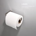 thumbnail image 5 of simpletome Toilet Paper Holder Wall Mount Never Rust Zinc Alloy Drilling Installation Modern Minimalist Design, 5 of 9