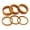 Gold, variant on Bike Front Fork Headsets Spacers Headsets Washer Replacement Aluminum Alloy Headsets Spacers Bicycles Front Stem Fork
