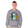 thumbnail image 5 of Smurfs Hate Being Pinched St Paddy Sweatshirt for Men or Women Brisco Brands S, 5 of 6
