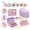 Purple, variant on Gqtwoy 6-in-1 Knitting Bracelet Making Kit DIY Arts and Crafts Set, Friendship Bracelets, Mini Bags, Creative Weaving Techniques, All-Inclusive Accessories for Crafting