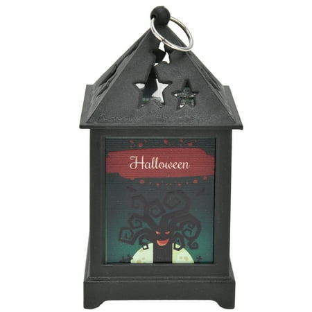 

2024 Halloween Lantern LED Halloween Night Light Portable Flame Lamp for Festival DecorationGhost