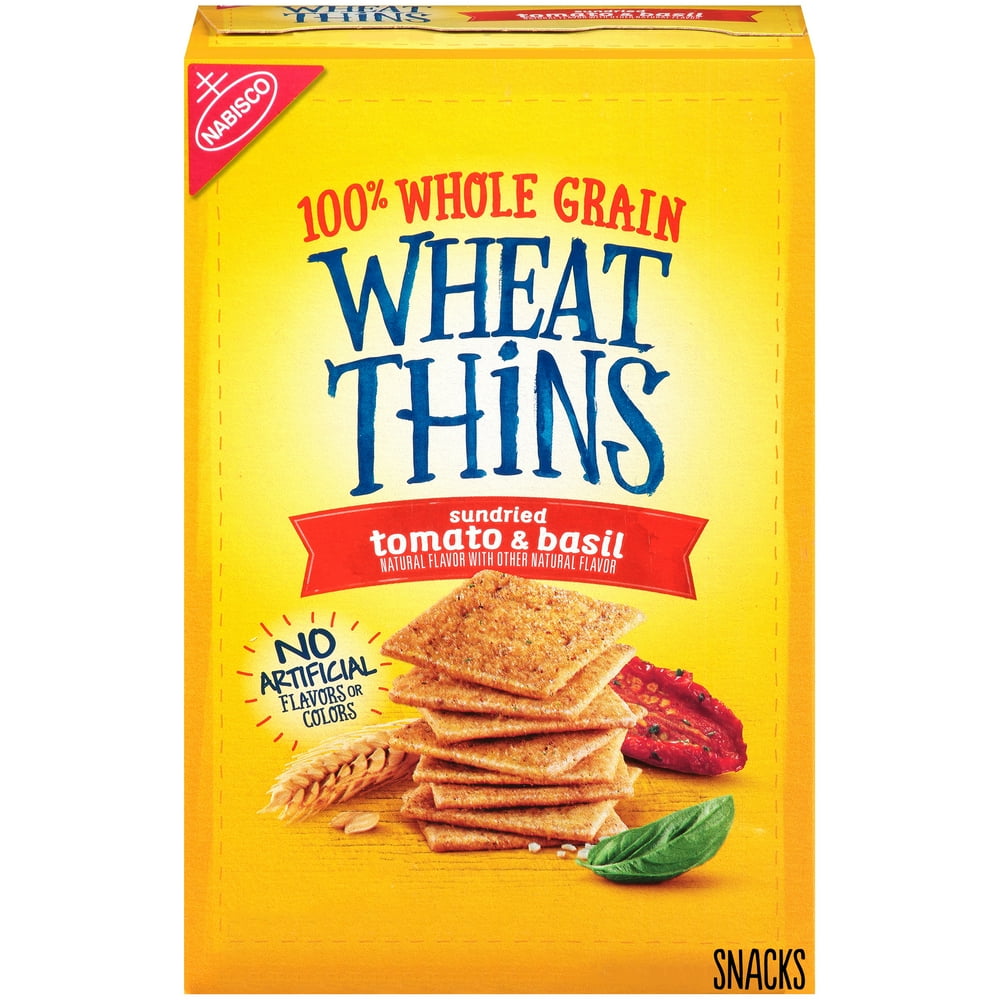 Nabisco Wheat Thins Sundried Tomato & Basil Whole Grain Wheat Crackers