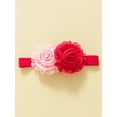 thumbnail image 4 of Infant Baby Girls Valentine's Day Outfit Letter Print Romper and Tulle Skirt Cute Headband, 4 of 9