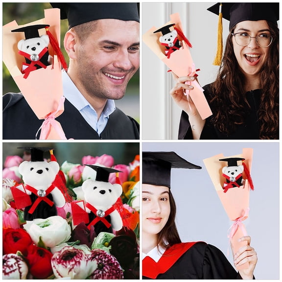 GETAJGHSD Graduation Plush Toy Multi 8Pcs