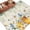 White, variant on Rectangle Area Rugs 5 x 7 Ft, Daisy Spring Floral Non-Slip Residential Carpet, Farmhouse Botanical Green Leaves Indoor Crawling Mats Runner Rugs for Living Room/Dining Room/Bedroom
