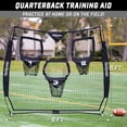 thumbnail image 2 of GoSports 6 x 6 ft Football Throwing Net - Black, 2 of 6
