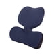 thumbnail image 2 of Almohada de apoyo lumbar, almohada para dormir de oficina, almohada trasera para silla, para juegos de coche Ch Azul oscuro Yinane cojín de espalda, 2 of 8