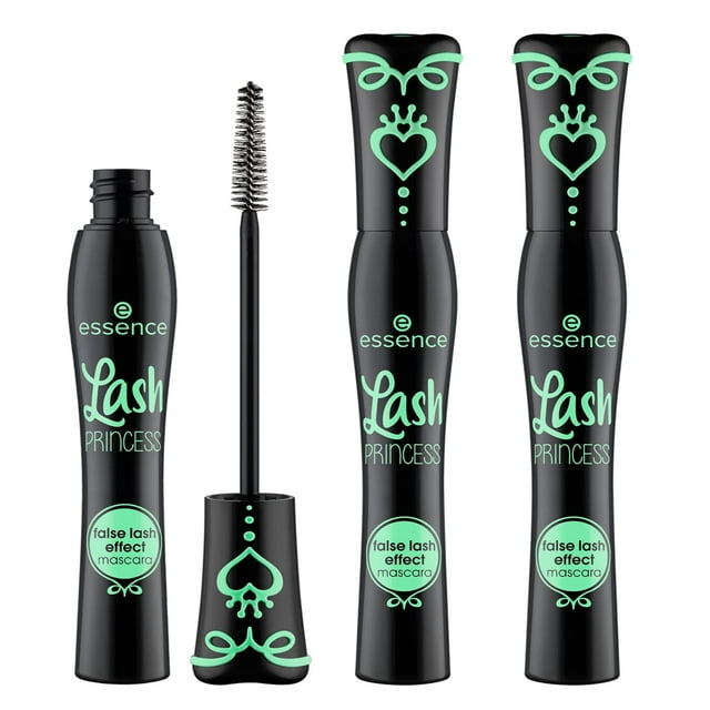 Mascara essence Lash Princess con efecto de pestañas postizas, paquete de 3