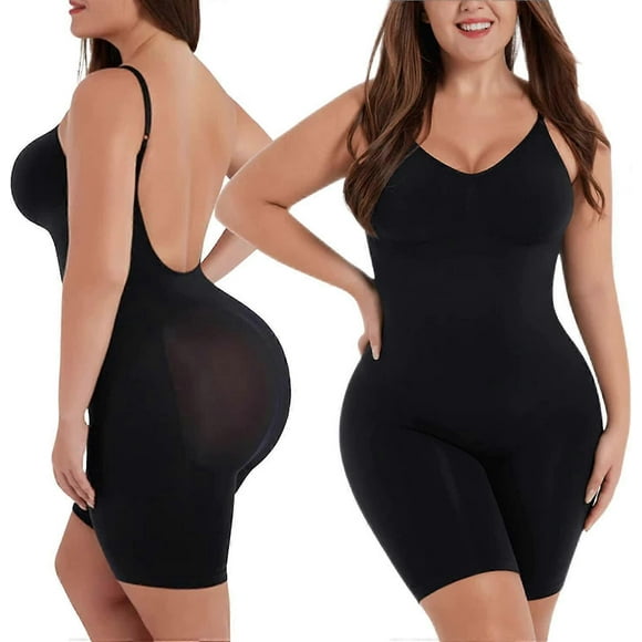 Seamless Bodysuits Full Coverage Shapewear Thigh Slim Body Suit Low Back Body Shaper Backless Shapers Women Tummy Control Shaper s202412242640