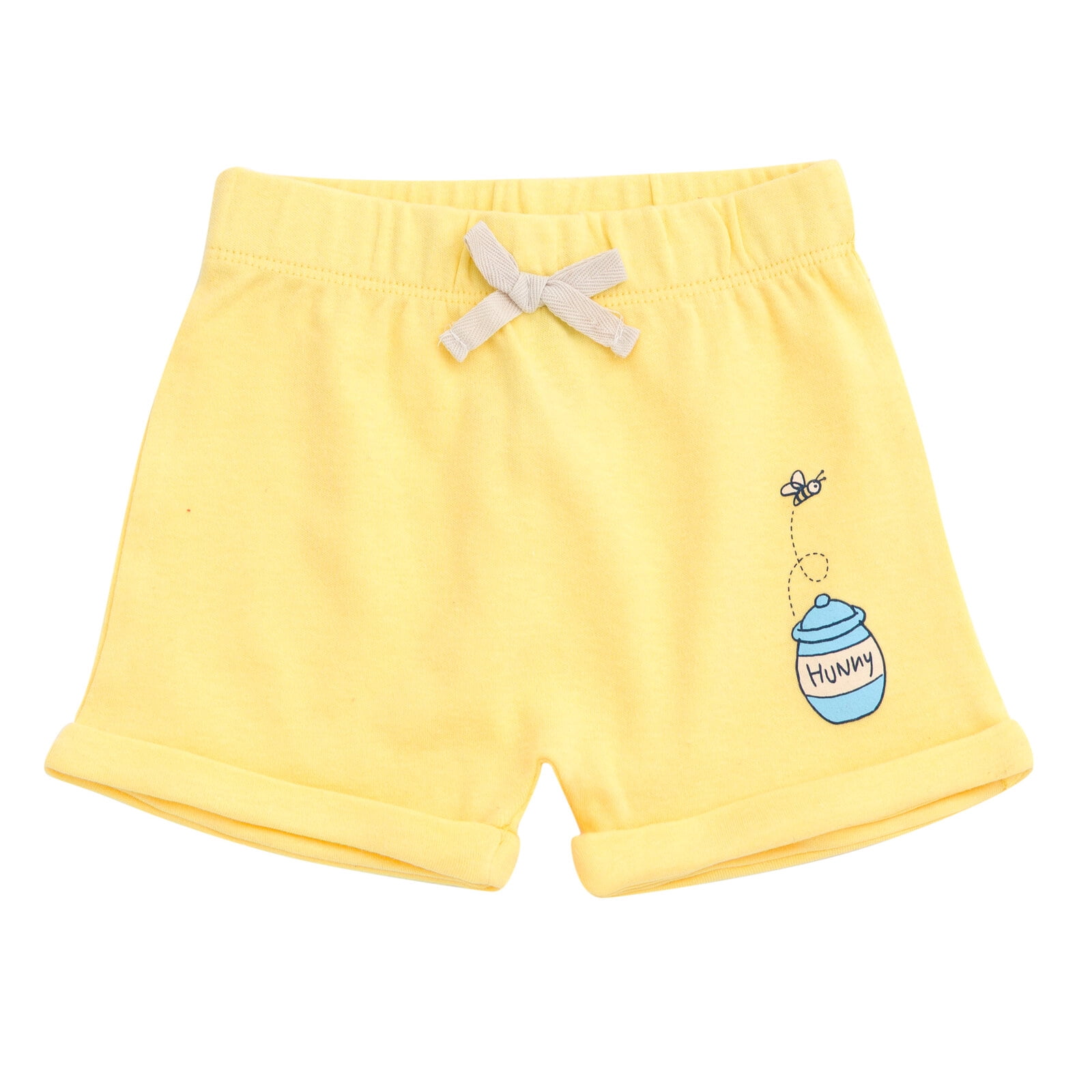 Disney Winnie the Pooh Eeyore Tigger Bodysuit, Shorts and Baseball Cap 3 Piece Outfit Set Newborn to Infant