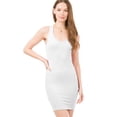 thumbnail image 1 of Made by Olivia Women's Basic Sleeveless Racerback Round Neck Bodycon Mini Dress, 1 of 5