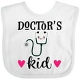 thumbnail image 3 of Inktastic Doctors Kid Physician Stethoscope Girls Baby Bib, 3 of 4