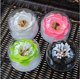 thumbnail image 5 of Lotus Cotton Swab Holder Cotton Swabs Bud Small QTips Box Toothpicks Container Flower Bathroom Decor - Black, 5 of 5