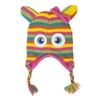 Character Knitted Laplander Cap - Rainbow
