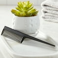 thumbnail image 2 of Equate Styling Comb for Everyday Hair Care, Black, 2 of 6